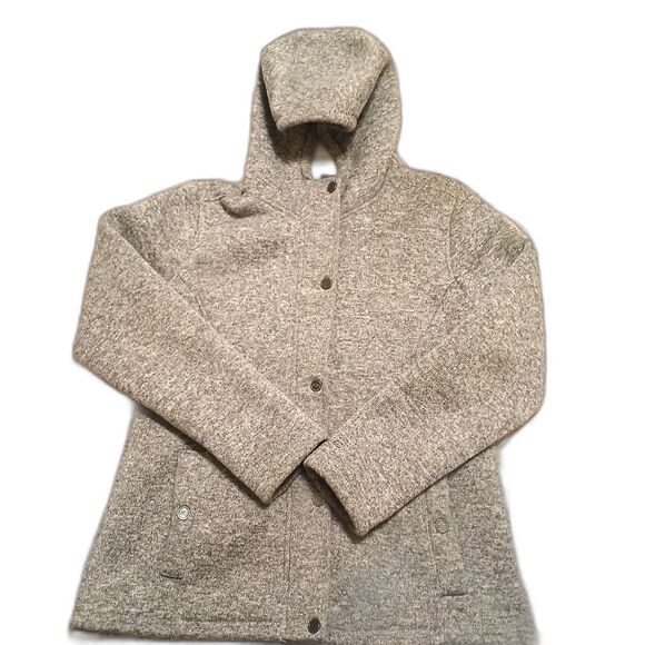 Source Unknown Jackets & Blazers - Women's Gray Button-Front Fleece Jacket in Large